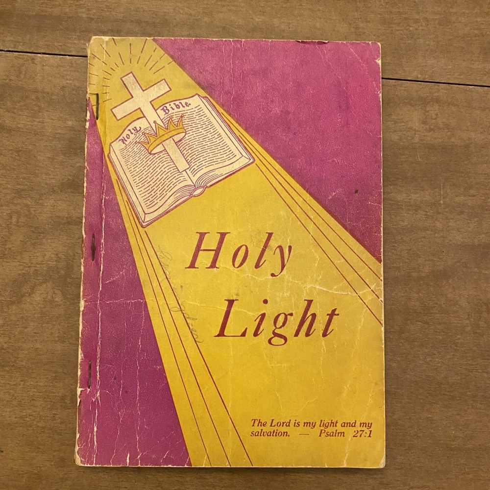 1961 Holy Light Hymnal by Stamps-Baxter Paperback